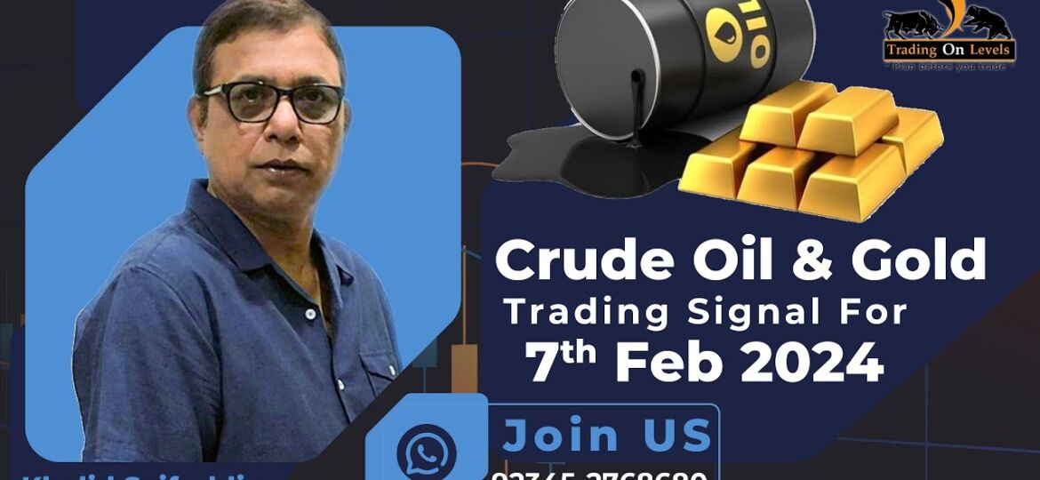 7 feb crude oil and gold 2024