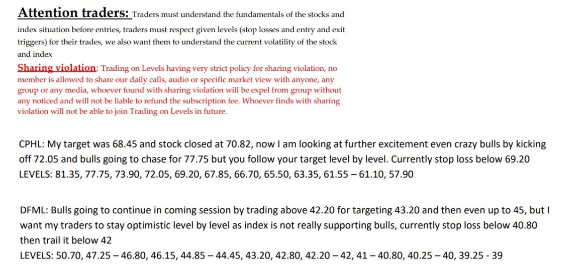 16 JAN SCRIP CALLS DFML CPHL 2025