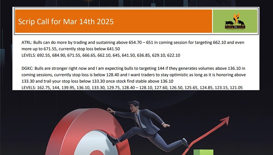 14 MAR SCRIP CALLS,ATRL,DGKC 2025