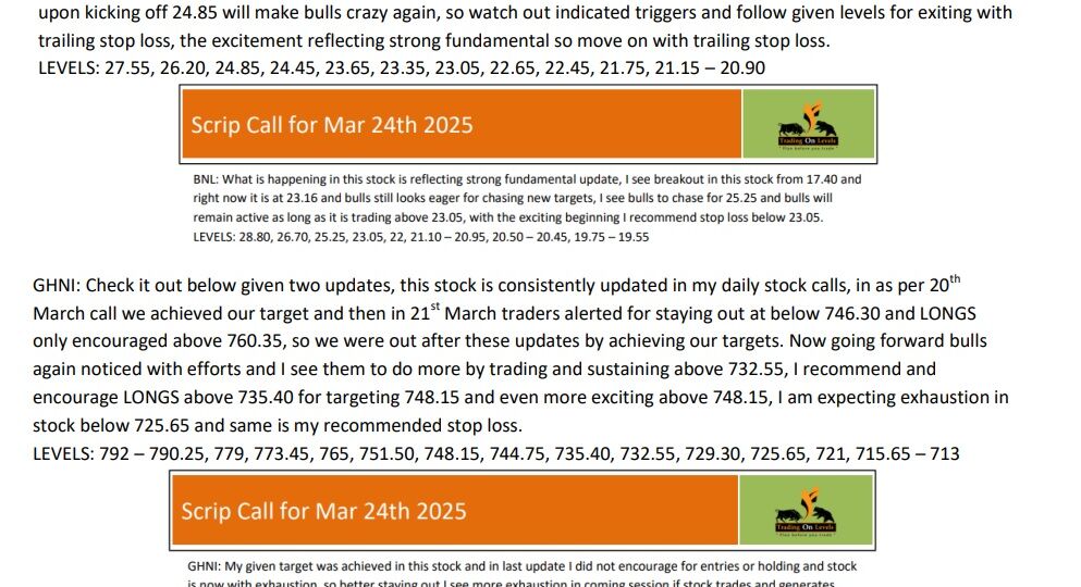26 MAR SCRIP CALLS,BNL,GHNI,PSO 2025