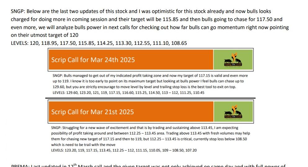 26 MAR SCRIP CALLS,SNGP,PREMA 2025
