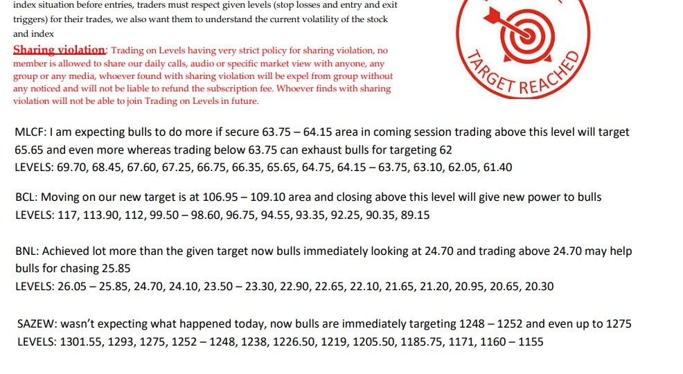 18 APR SCRIP CALLS,MLCF,BCL,BNL,SAZEW 2025