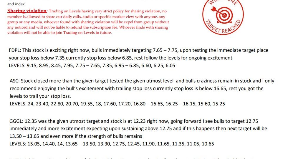 25 AUG SCRIP CALLS,FDPL,ASC,GGGL,ALTN 2025