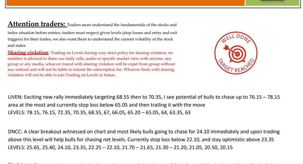 24 NOV SCRIP CALLS,LIVEN,DNCC 2025