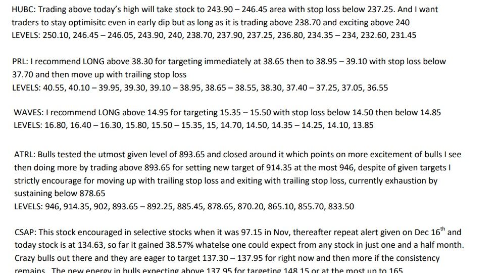 23 JAN SCRIP CALLS,HUBC,PRL,WAVES,ATRL,CSAP,EFERT 2026